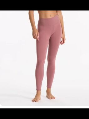Vuori Women's High-Waist Seamless Leggings — Rose Mauve